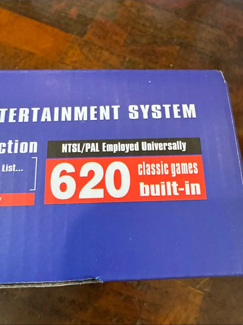 Wireless Entertainment System 620 Built-In Games - Gray